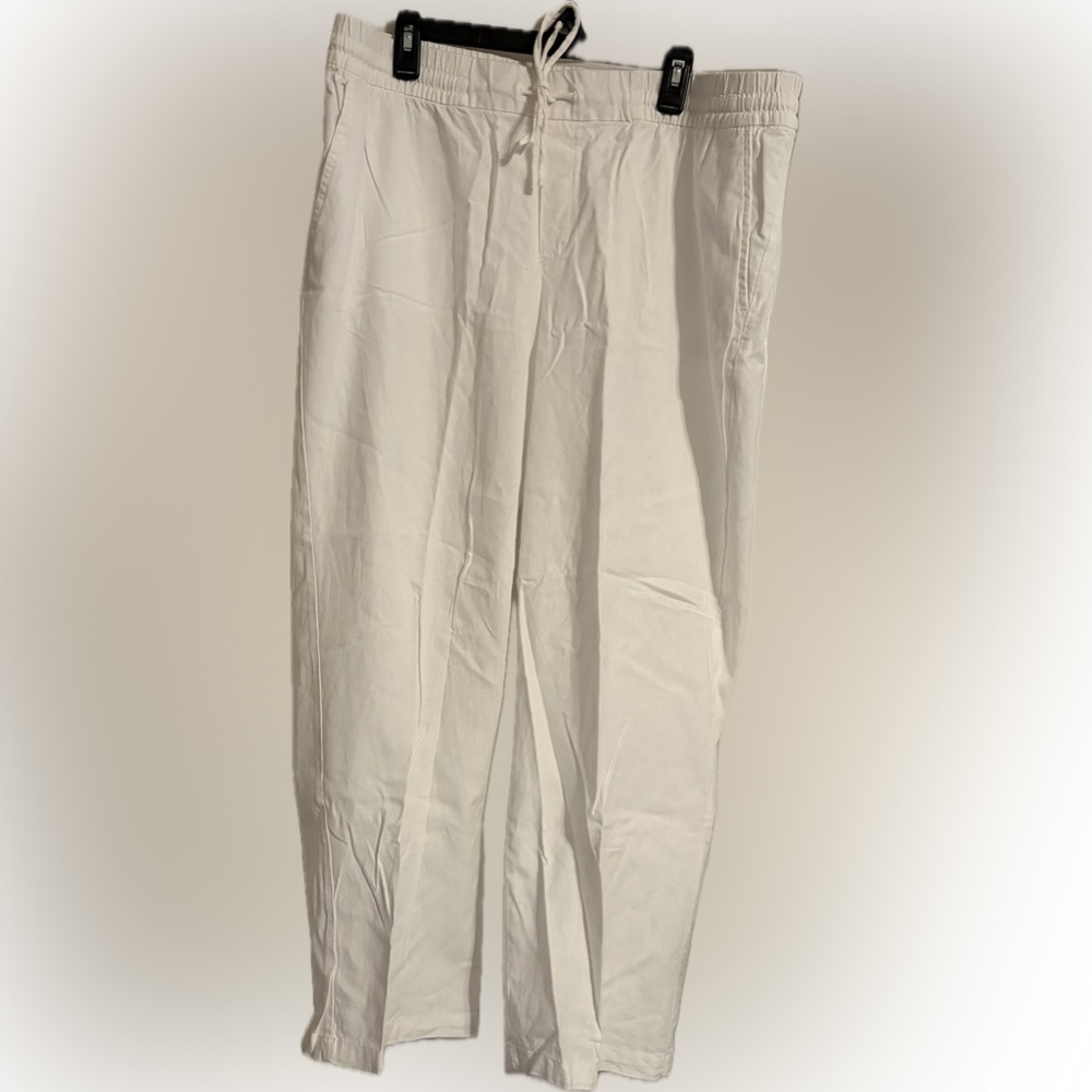 Old Navy Women's Mid-Rise Linen Blend Pants - size XL, EUC